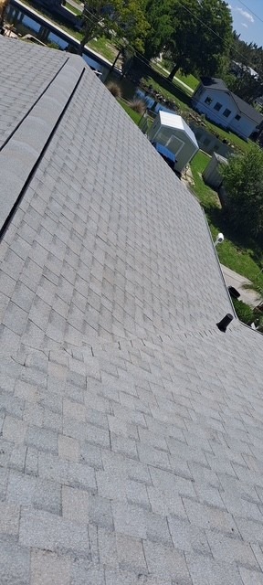 Asphalt shingle roof replacement