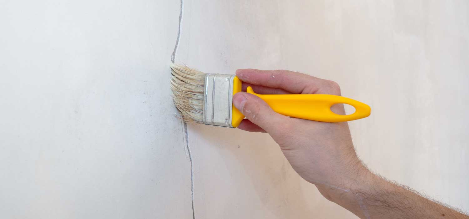 Ceiling or wall cracks