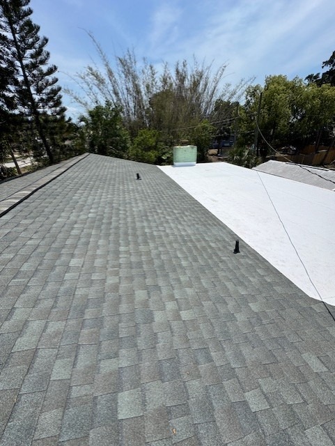 Asphalt shingle roof replacement